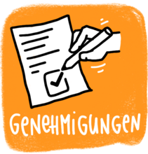 Einholen von Genehmigungen